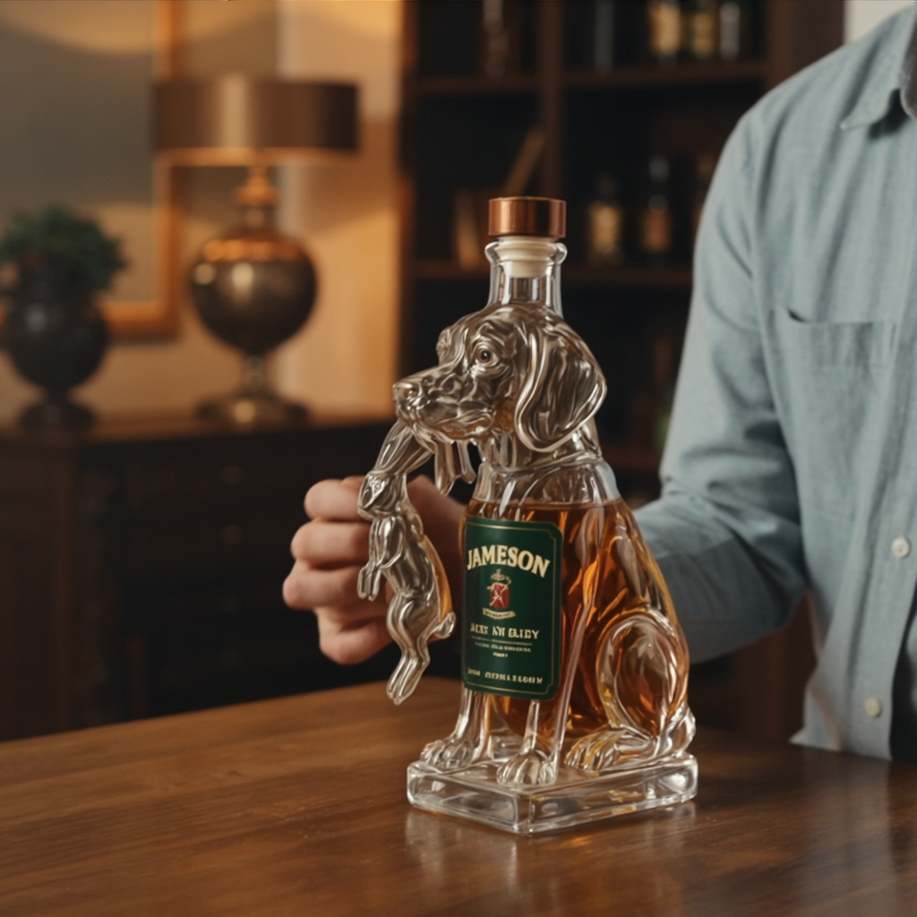 Garrafa de Whiskey - Edição para cães