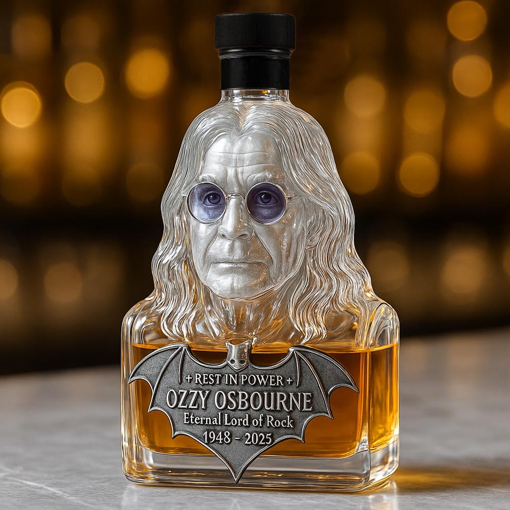 Whisky da Casa — garrafa de whisky em homenagem a Ozzy Osbourne