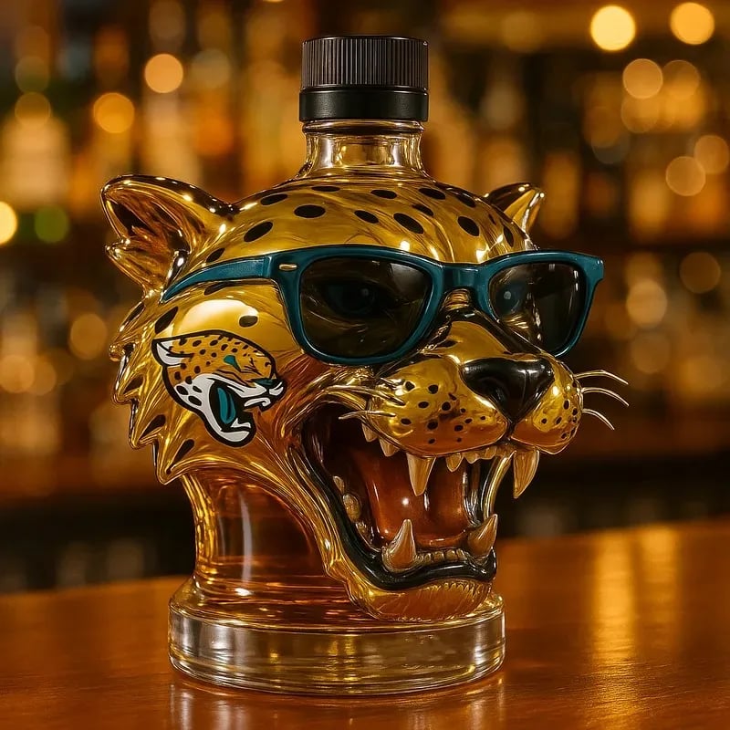 Jaguár | Garrafa de whisky Jacksonville Jaguars