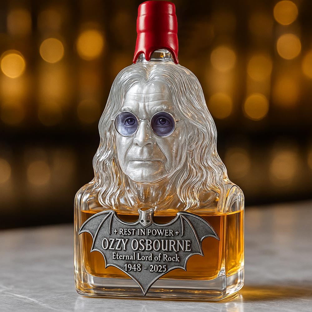 Whisky da Casa — garrafa de whisky em homenagem a Ozzy Osbourne