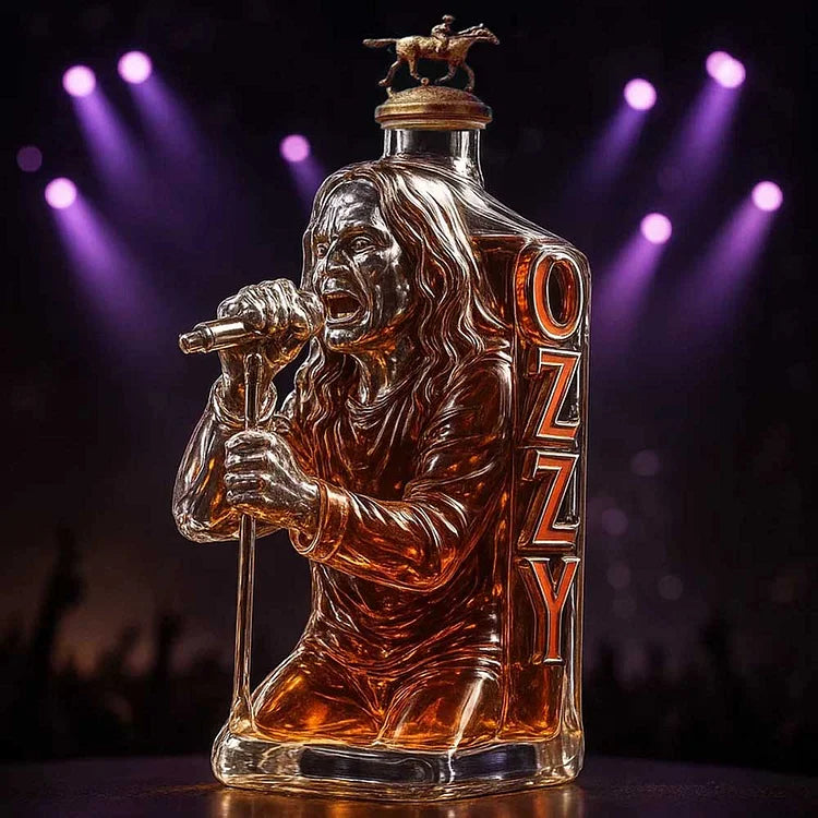 2025 Ozzy Osbourne Tour Final Memória Garrafa de Whisky