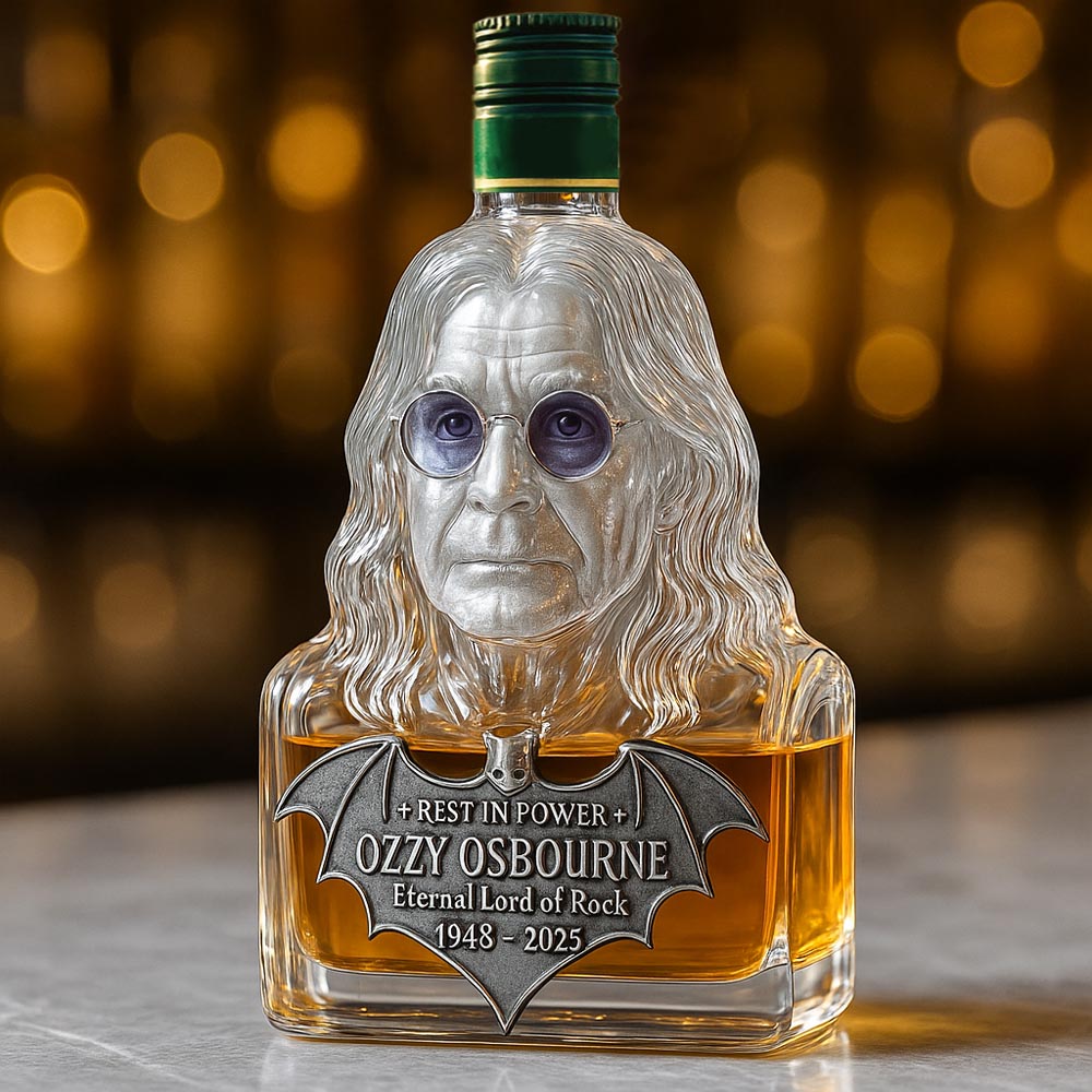Whisky da Casa — garrafa de whisky em homenagem a Ozzy Osbourne