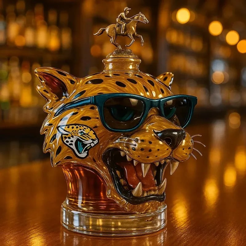 Jaguár | Garrafa de whisky Jacksonville Jaguars